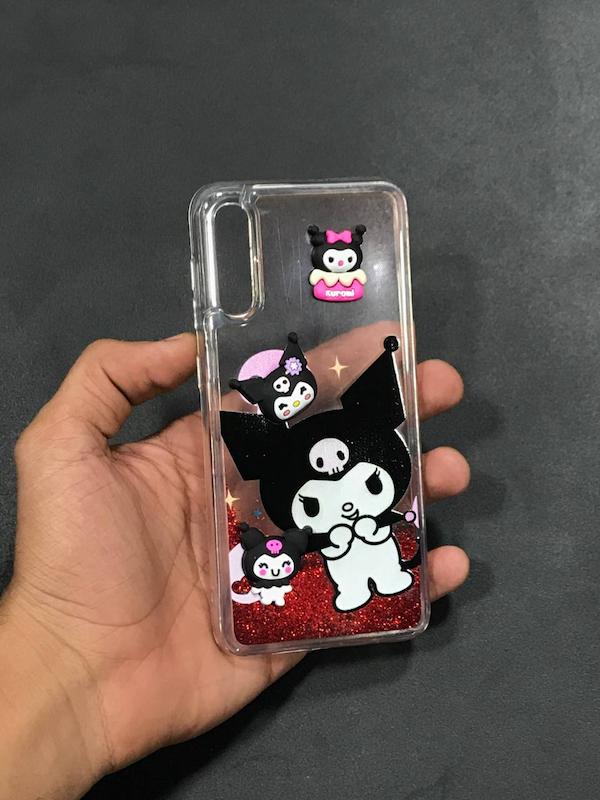 قاب سامسونگ A50 طرح کرومی اکواریومی برجسته