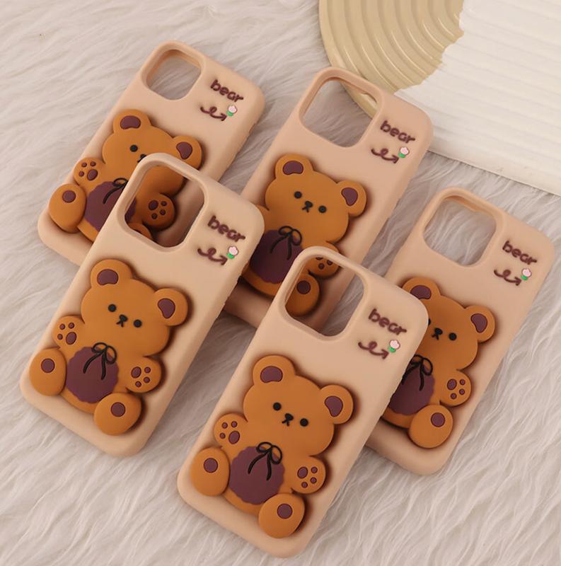 قاب سیلیکونی خرسی