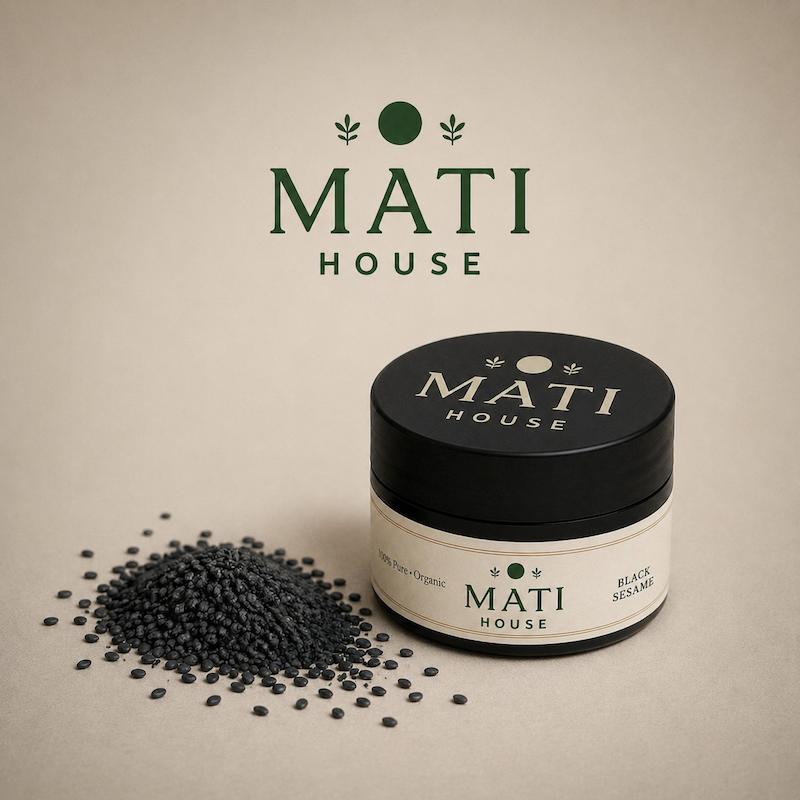 پودر کنجد سیاه (Black Sesame Powder)
