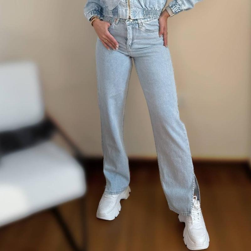 شلوار جین چاکدار طرح زارا