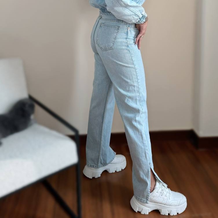 شلوار جین چاکدار طرح زارا