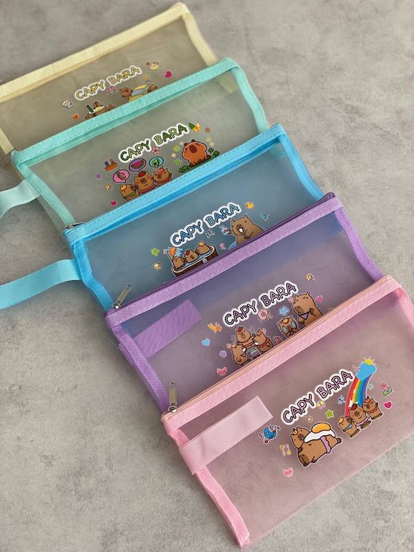 جامدادی شفاف زیپی کاپی بارا 