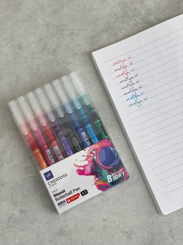 روان نویس ۸ رنگ سی کلاس monte