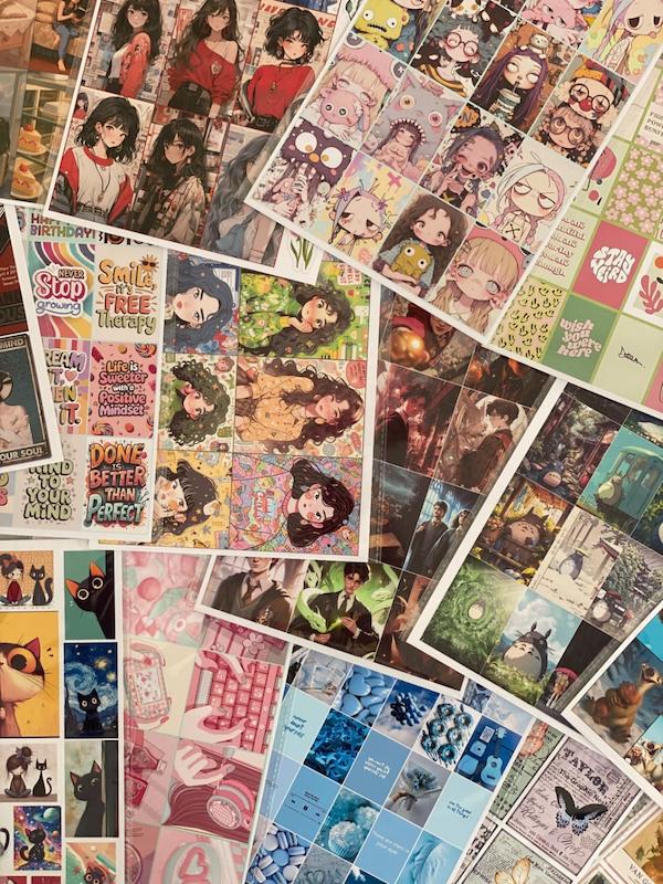 استیکر ژورنالی 