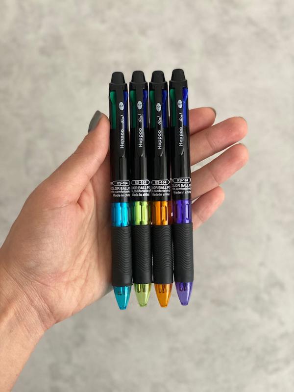 خودکار چهار رنگ heppoo