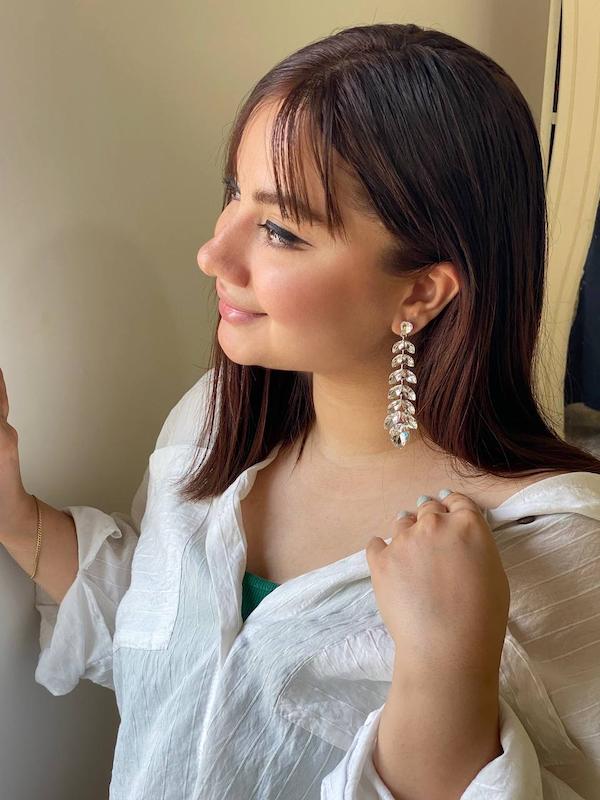 گوشواره جواهری مدل جوانه