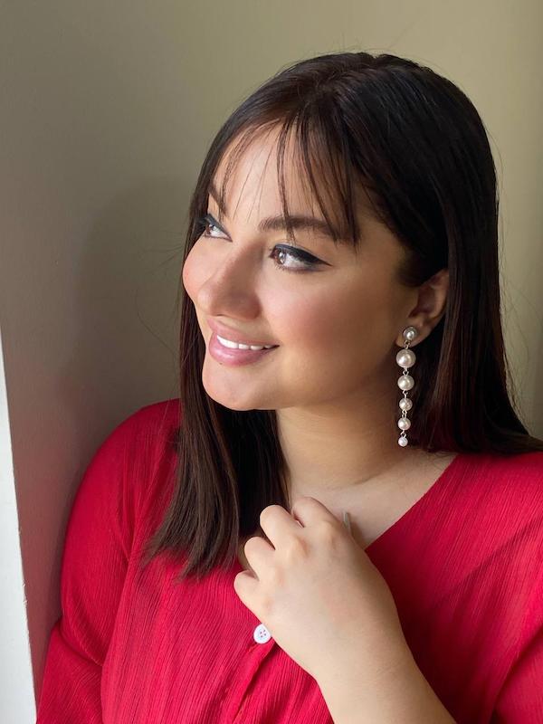 گوشواره جواهری مدل مروارید