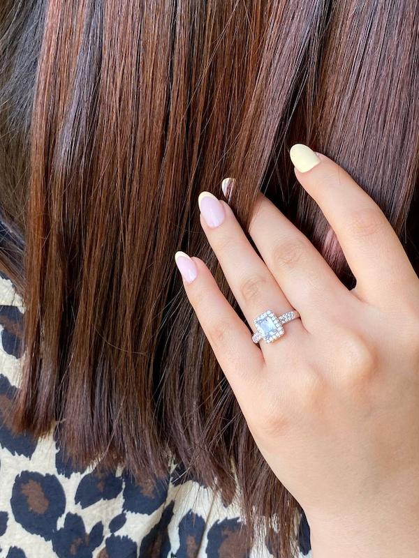 حلقه جواهری مدل باگت