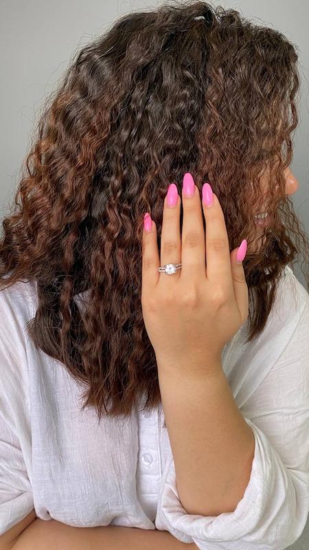 انگشتر جواهری مدل آوا