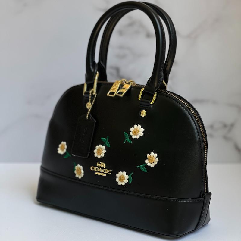 کیف کوچ آلما مشکی بابونه