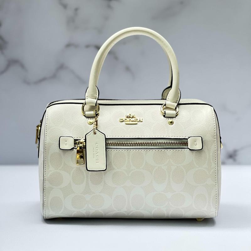 کوچ صندوقی زیپ دار سفید