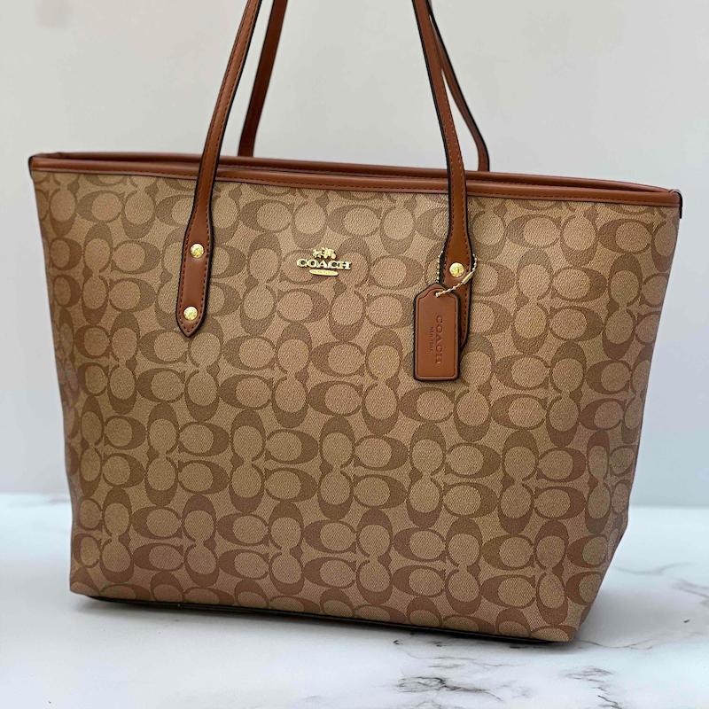 کیف کوچ مدل شاپینگ ( دور عسلی) (کد 52)