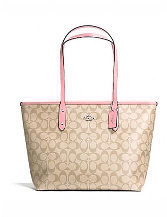 کیف کوچ مدل شاپینگ ( دور صورتی) (کد 55)