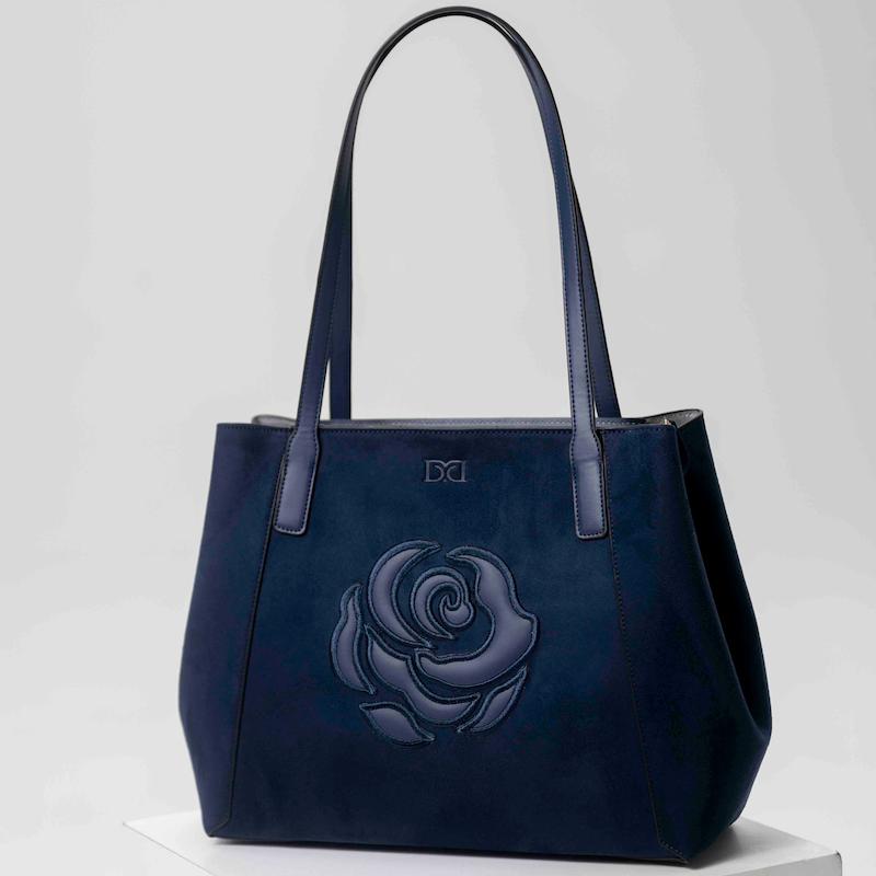  کیف مدل رز سرمه ای