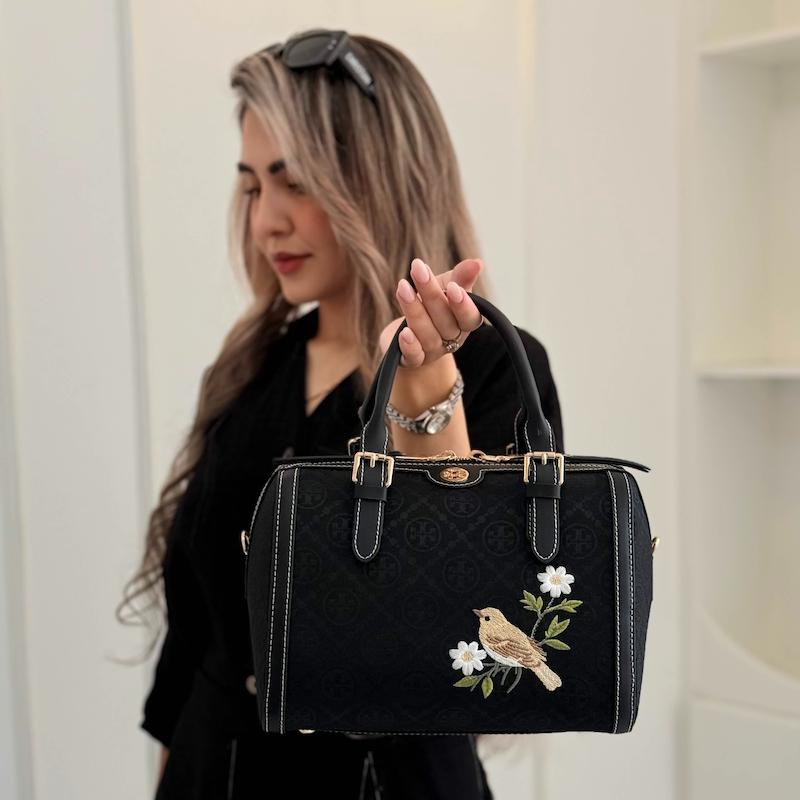 کیف صندوقی توری برچ مشکی مدل ولانت