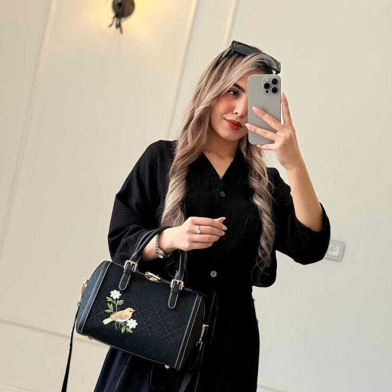 کیف صندوقی توری برچ مشکی مدل ولانت( رزرو تحویل دو هفته)
