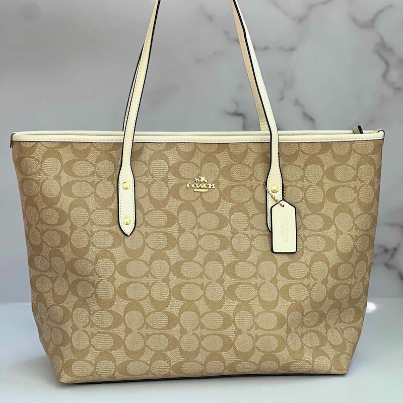 کیف کوچ مدل شاپینگ (کرم) (کد 54)