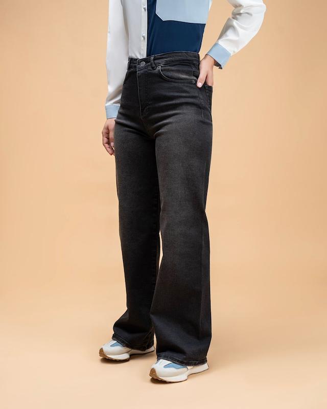 جین ذغالی نیم بگ