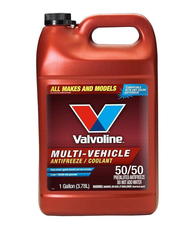Valvoline MaxLife/MultiVehicle Antifreeze Coolant برای حفاظت بی‌نظیر در برابر یخ‌زدگی،
