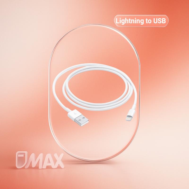 کابل شارژ USB به Lightning اپل به طول ۱ متر