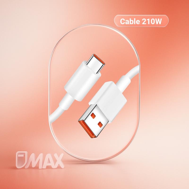 کابل شارژر 210 وات USB به USB-C شیائومی 210W