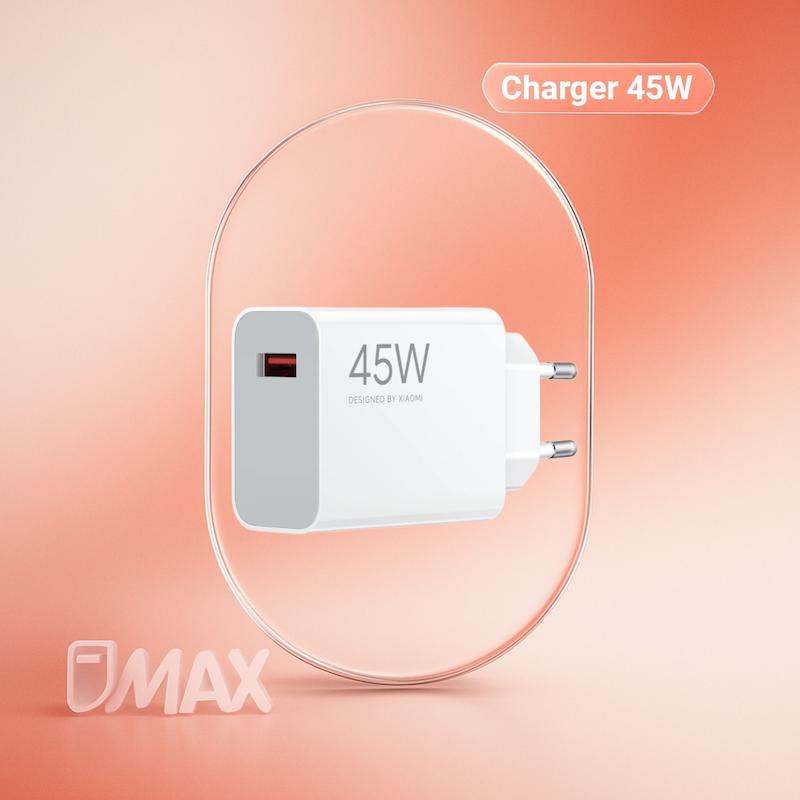 شارژر دیواری 45 وات شیائومی 45W