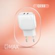 شارژر دیواری 30 وات الدینیو مدل مدل Q233 به همراه کابل USB-C