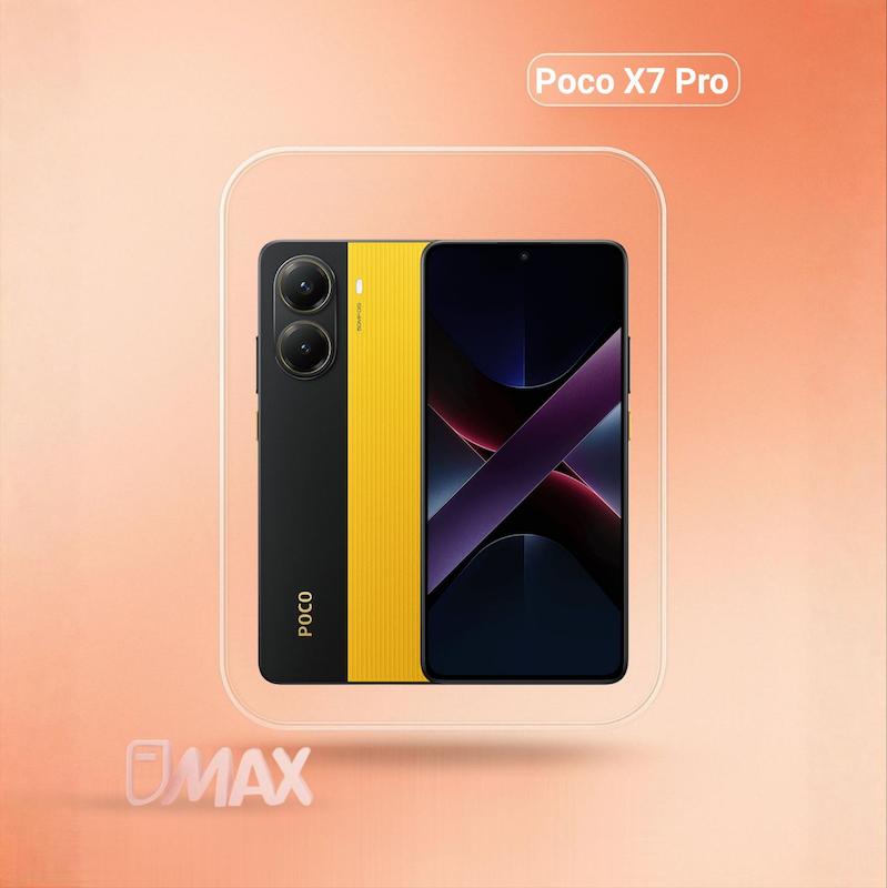 گوشی موبایل شیائومی مدل Poco X7 Pro دو سیم کارت به ظرفیت 256 گیگابایت و رم 8 گیگابایت