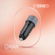 شارژر فندکی 36 وات الدینیو مدل C510 به همراه کابل USB-C
