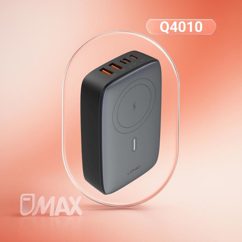 شارژر رومیزی الدینیو مدل GAN-6IN1-Q4010-140W