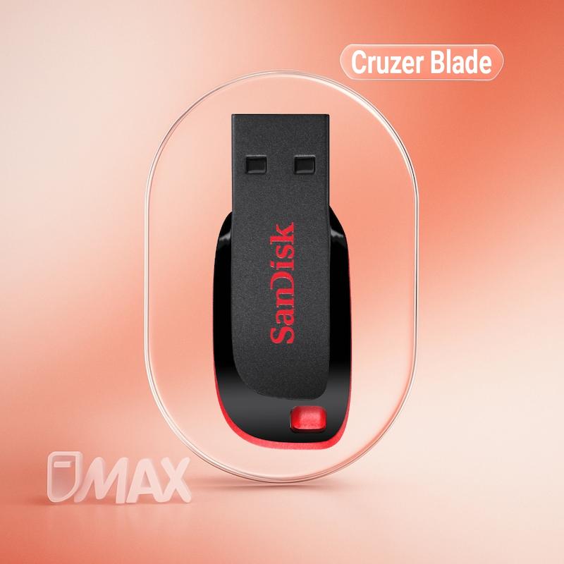 فلش مموری سندیسک مدل CRUZER BLADE ظرفیت 64 گیگابایت
