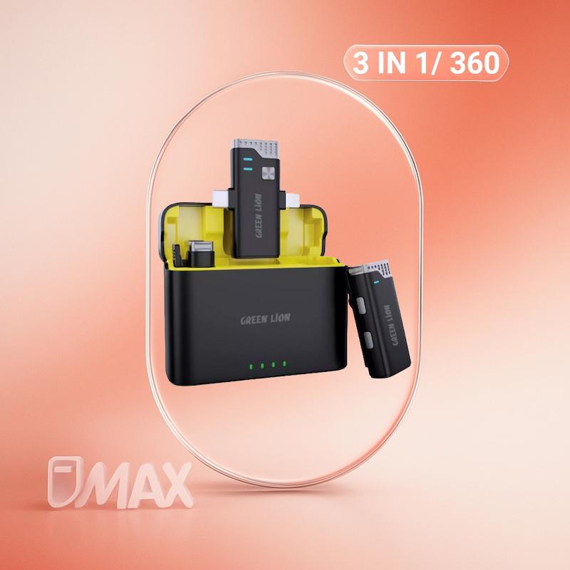 میکروفون بی سیم گرین لاین مدل 360 3IN1