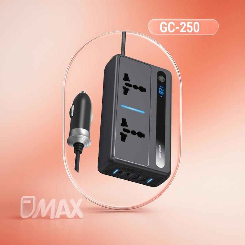 اینورتر فندکی 200 وات گرین لاین مدل GC-250 