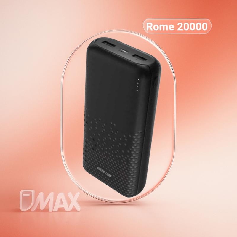 پاوربانک گرین لاین مدل Rome با ظرفیت 20000 میلی آمپر ساعت