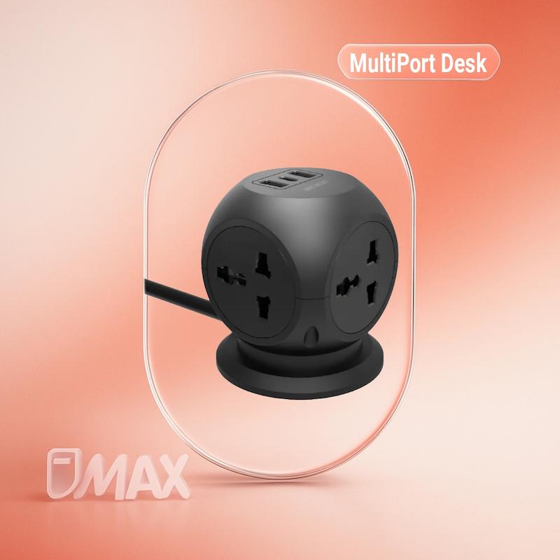 چند راهی برق گرین لاین مدل MultiPort Desk