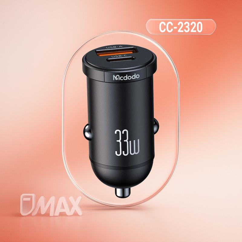 شارژر فندکی 33 وات مک دودو مدل CC-2320