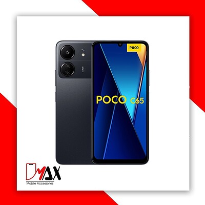 گوشی موبایل شیائومی مدل Poco C65 دو سیم کارت ظرفیت 256 گیگابایت و رم 8 گیگابایت + همراه با گلس