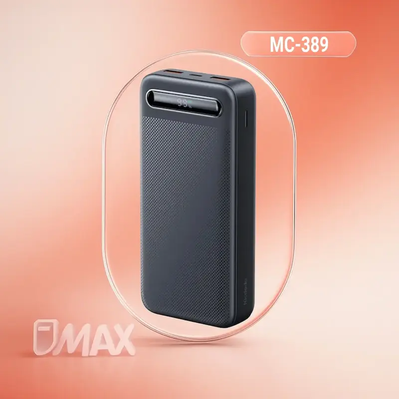 پاوربانک مک‌دودو مدل MC-389 ظرفیت 20000 میلی‌آمپر ساعت
