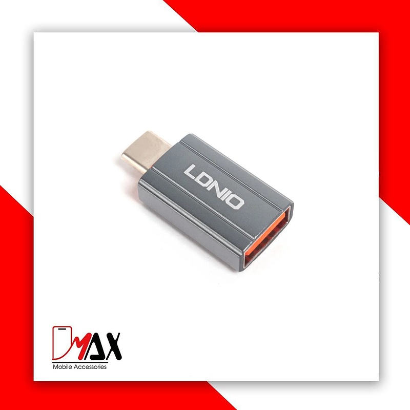 OTG USB  به Type-C الدینیو + ۶ ماه گارانتی تعویض