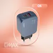شارژر دیواری 45 وات الدینیو مدل LDNIO Q6 به همراه کابل دو سر تایپسی