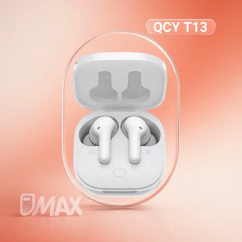 هندزفری بلوتوثی کیو سی وای QCY T13 با بلوتوث 5.1، فناوری ENC، درایور 7.2 میلی‌متری و شارژدهی تا 40 ساعت