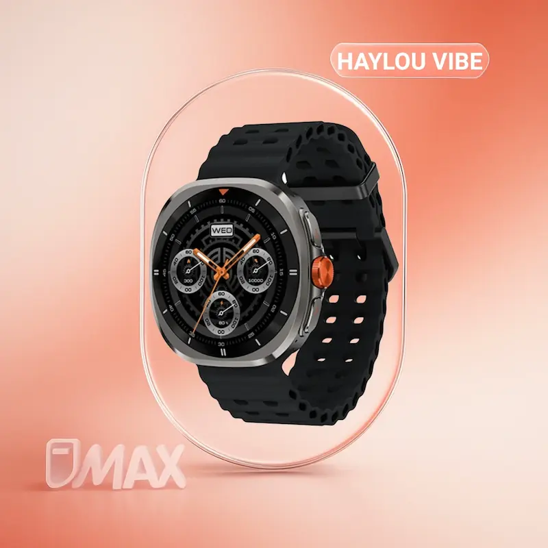 ساعت هوشمند هایلو Haylou Vibe ‌نمایشگر AMOLED مکالمه بلوتوثی پایش سلامت حالت‌های ورزشی و باتری قدرتمند