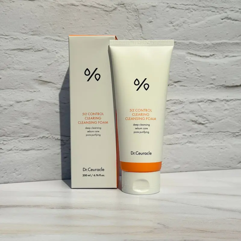 فوم ضد جوش و پاک کننده منافذ دکتر سراکل 200 میل Dr.Ceuracle 5a Control Clearing Cleansing Foam