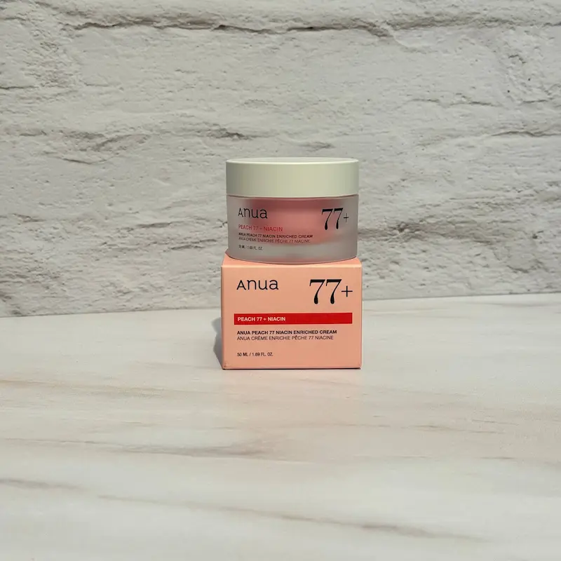 کرم آبرسان و تغذیه کننده نیاسینامید هلو آنوا 50 میل ANUA Peach 77% Niacin Enriched Cream 