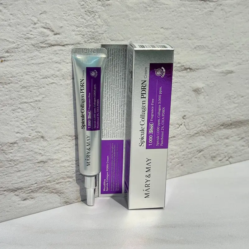 کرم اسپیکول کلاژن و PDRN مری اند می جوانساز ضد چروک و ترمیم کننده پوست Mary & May Spicule Collagen PDRN Cream