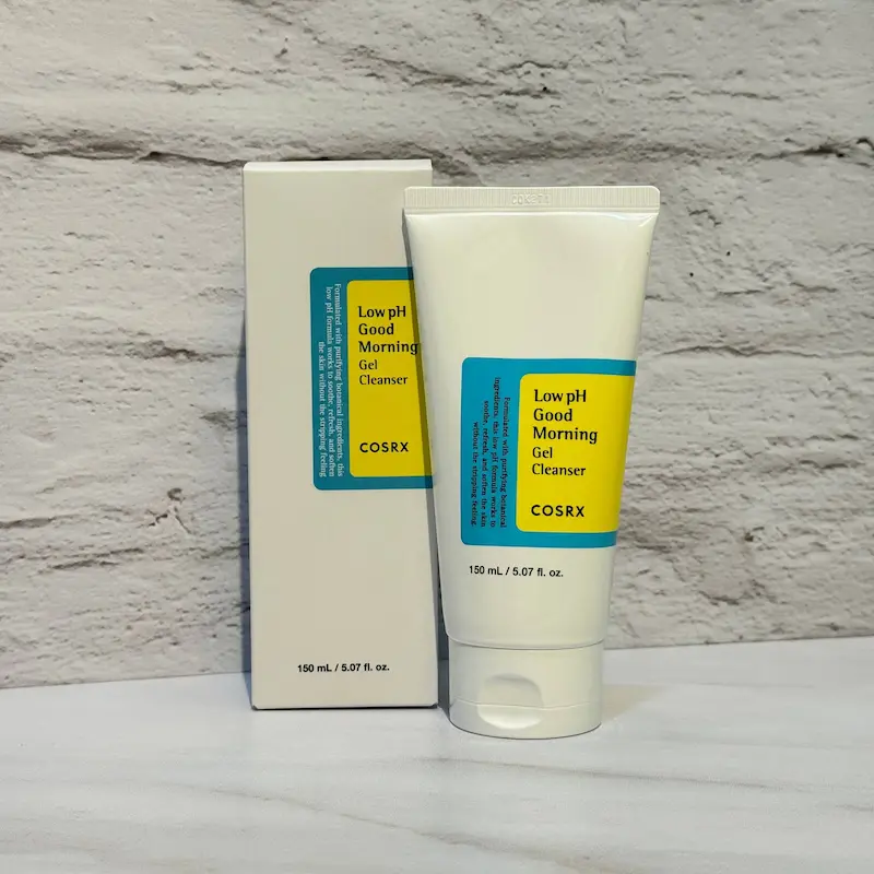ژل شستشوی صورت گود مورنینگ کوزارکس 150 میل طرح جدید Cosrx Low PH Good Morning Gel Cleanser 