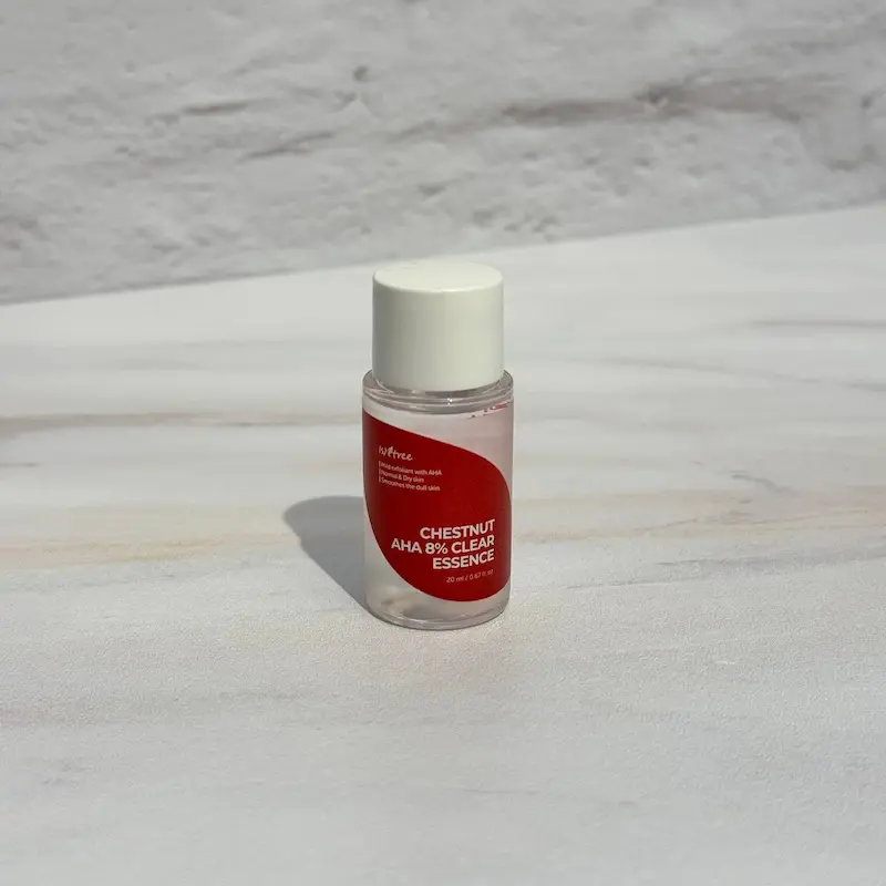 اسنس لایه بردار شاه بلوط ایزنتری 20 میل ISNTREE Chestnut AHA 8% Clear Essence 