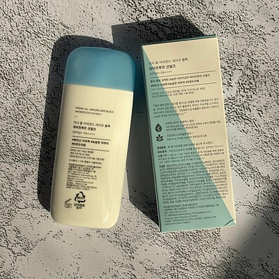 کرم ضد آفتاب ضد آب شیری میشا Missha All Around Safe Block Waterproof Sun Milk SPF50+ 70ml