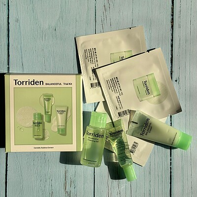 کیت 6 عددی تسکین دهنده سیکا توریدن TORRIDEN BALANCEFUL Skin Care Trial Kit