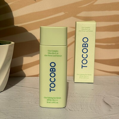 ضد آفتاب سرمی خنک کننده و سیکا توکوبو 50 میل Tocobo Cica Cooling Sun Serum